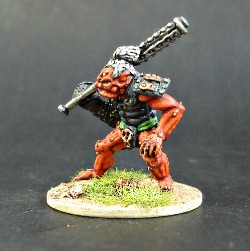 BG8h - Goblin, half armoured Tetsubo - Online Shop - Dixon Miniatures